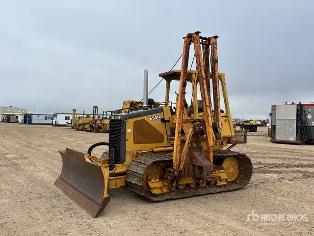 2003 John Deere 650H LGP Combination Pipelayer w/ Midwestern M520 Conversion