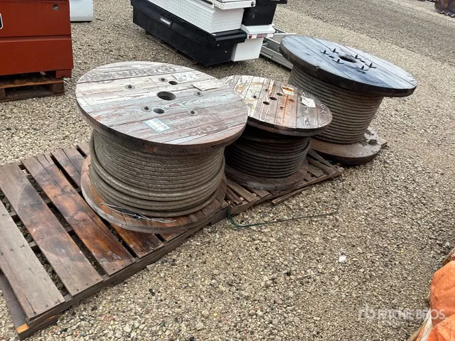 Quantity of (3) Reels of Cable