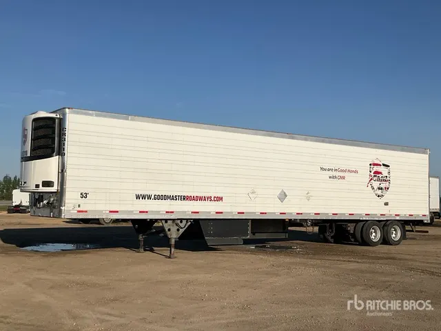 2016 Utility 53 ft x 102 in T/A Refrigerated Trailer
