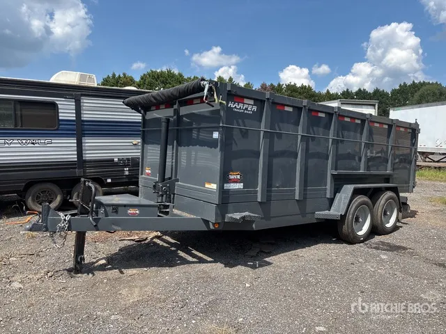 2025 Covered Wagon D-7X16X4x16 Dump Utility Trailer
