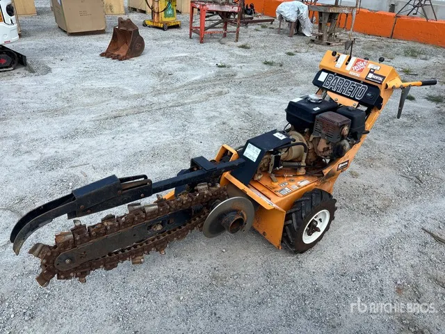 Barreto 912 Walk Behind Trencher