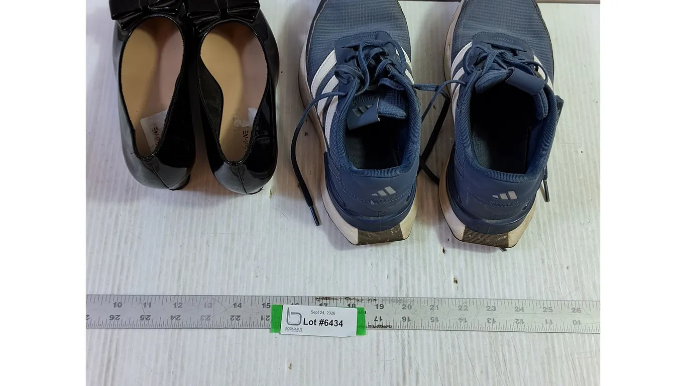 Adidas Running Shoes (Size 6 Mens) & American Eagle Women Shoes (Size 3 1/2)