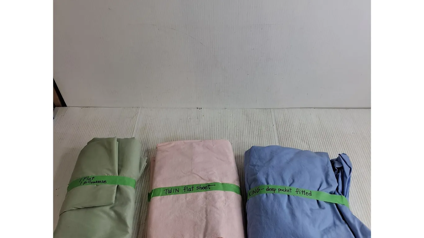 Twin Flat Sheet, King Fitted Sheet, Pillow Cases, Misc