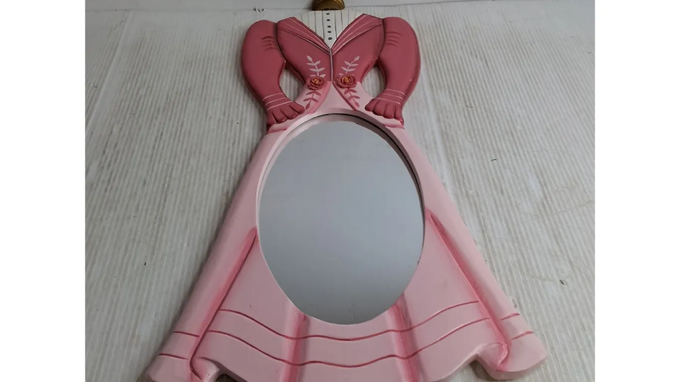 Arister "Woman's Dress" Wall Mirror - 25" x 14"