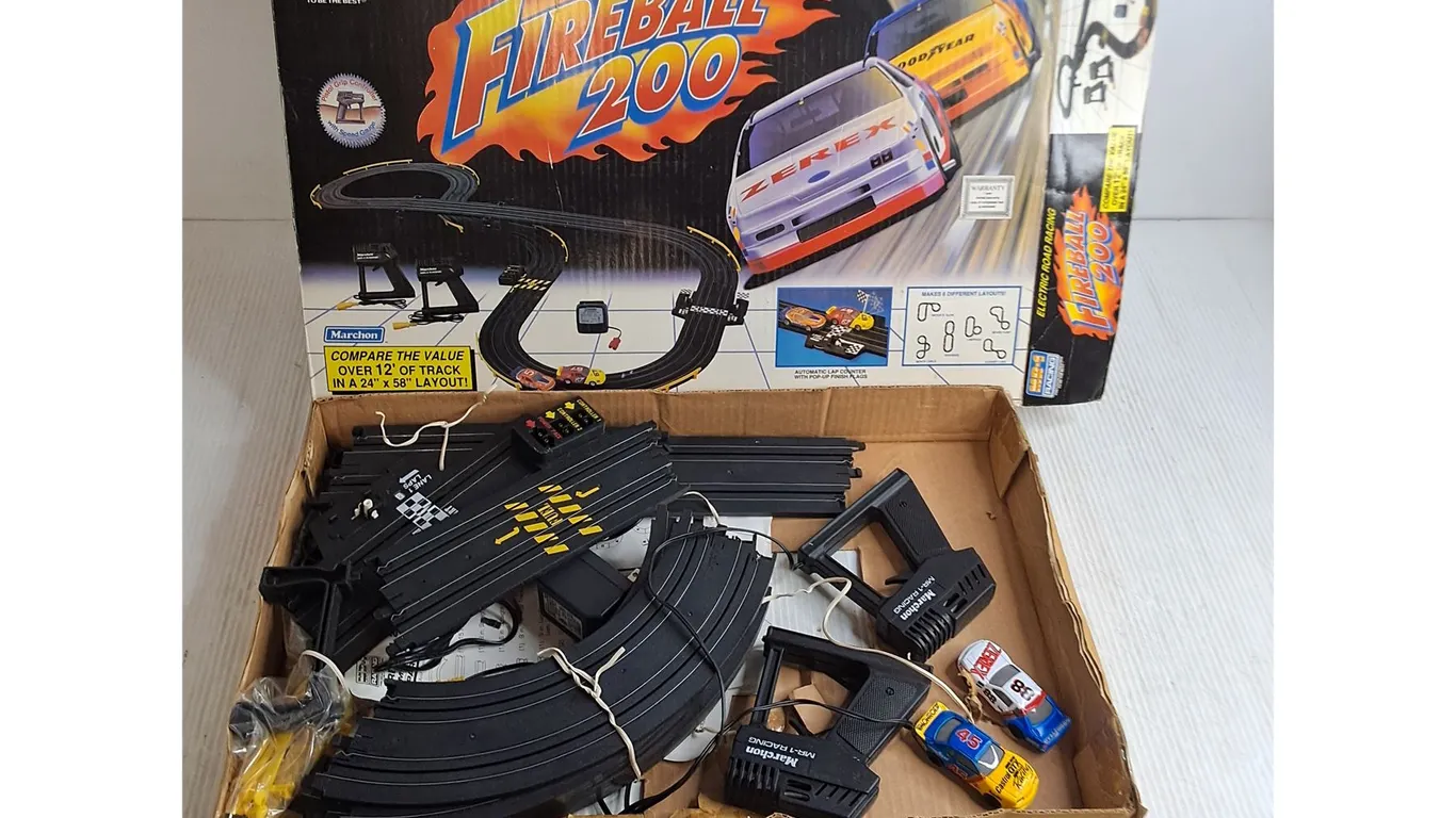 Fireball 200 Electric Race Track - Untested, As is