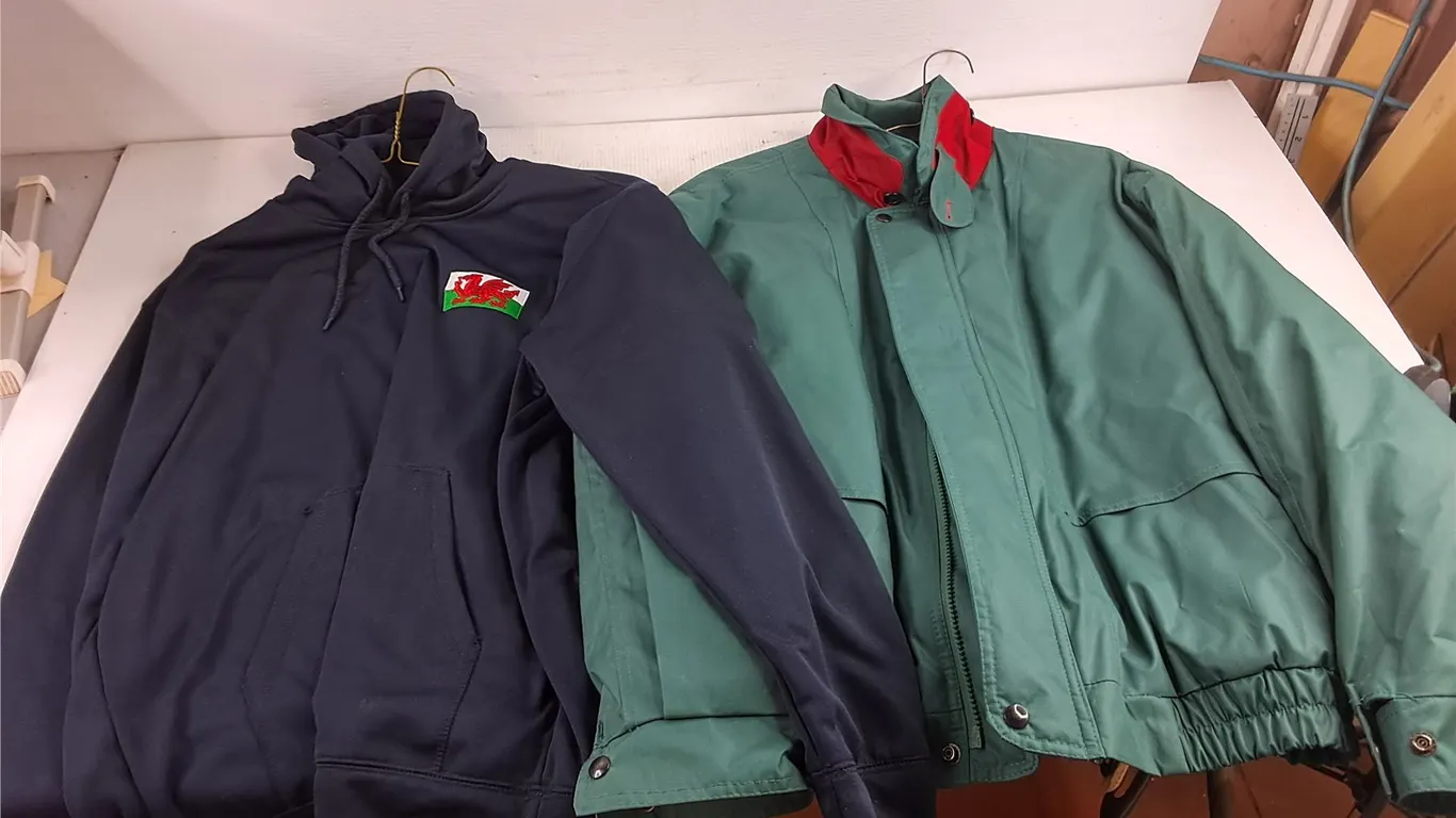 *Wales Bunny Hug - Size L & Winter Jacket - Size 44