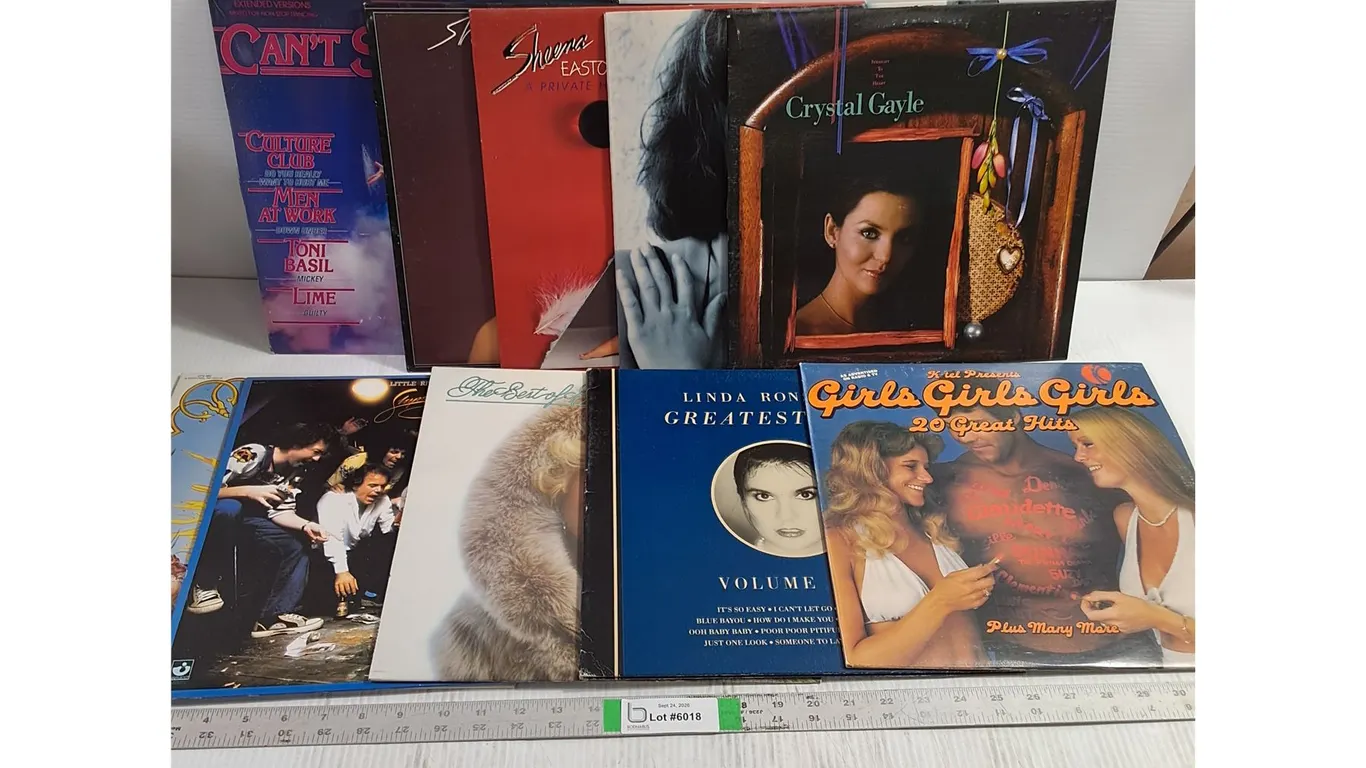 (10) Records-Linda Ronstadt,Little River Band,Martika,Crystal Gayle and more
