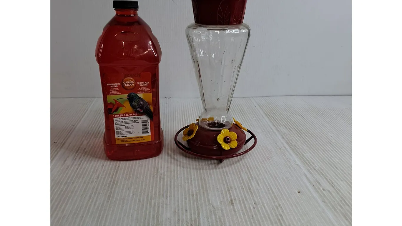 Hummingbird Feeder & Nectar ( cannot ship)
