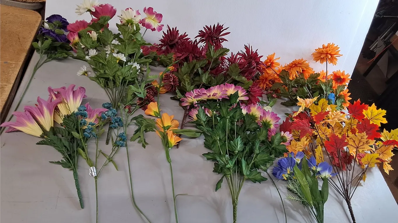 Artificial Flower Bouquets- Pickup Pref'd