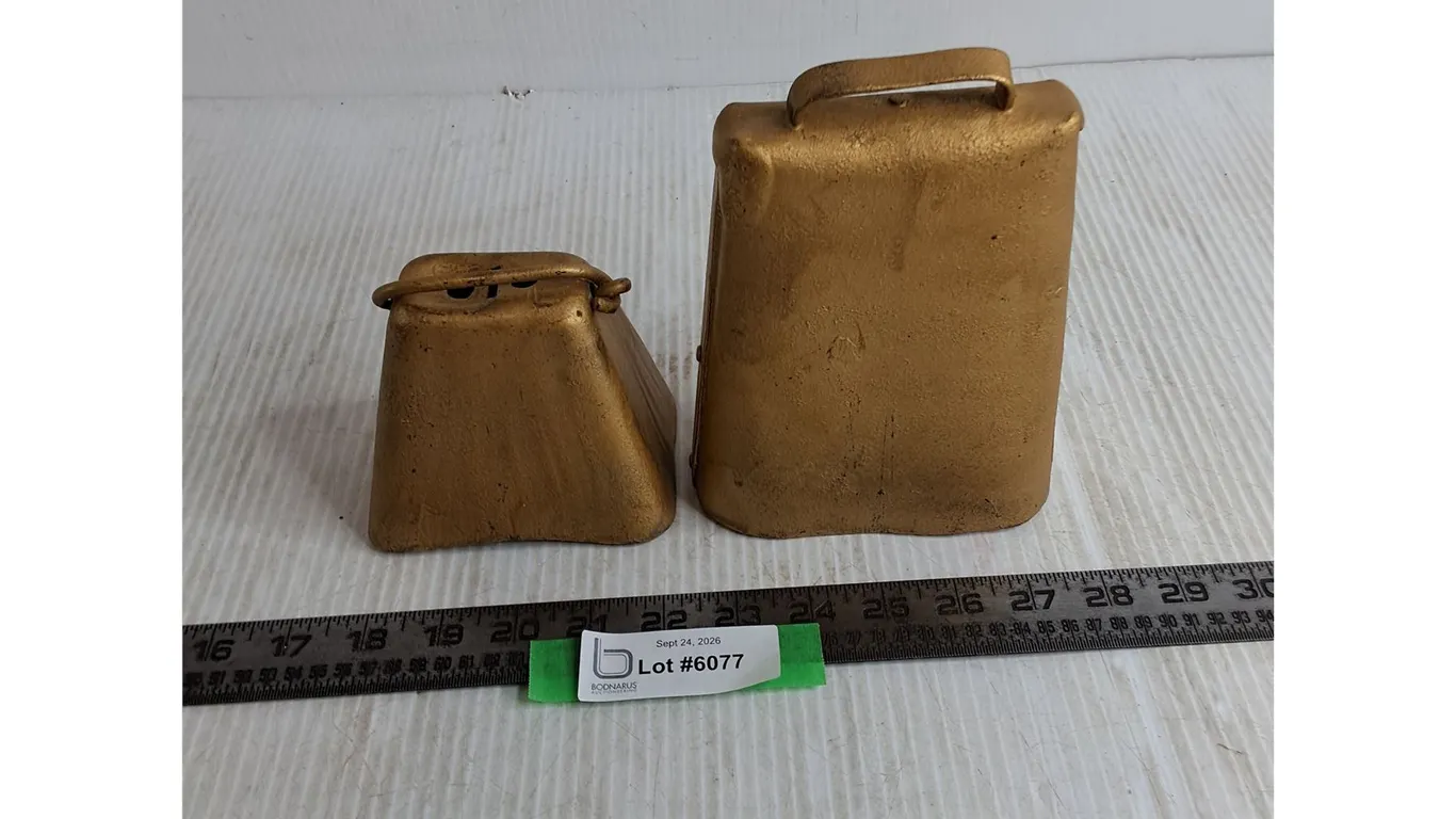 (2) Cow Bells