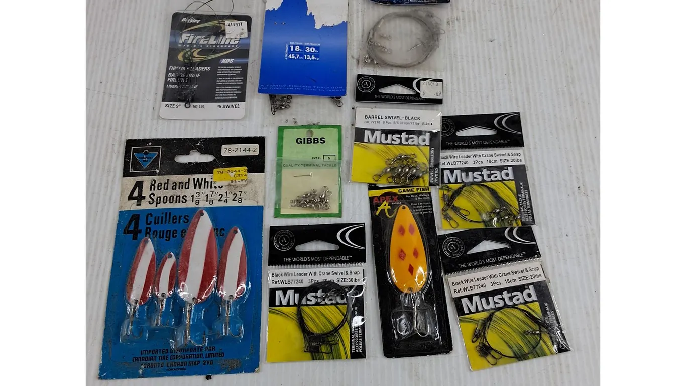 Assorted Fishing Supplies