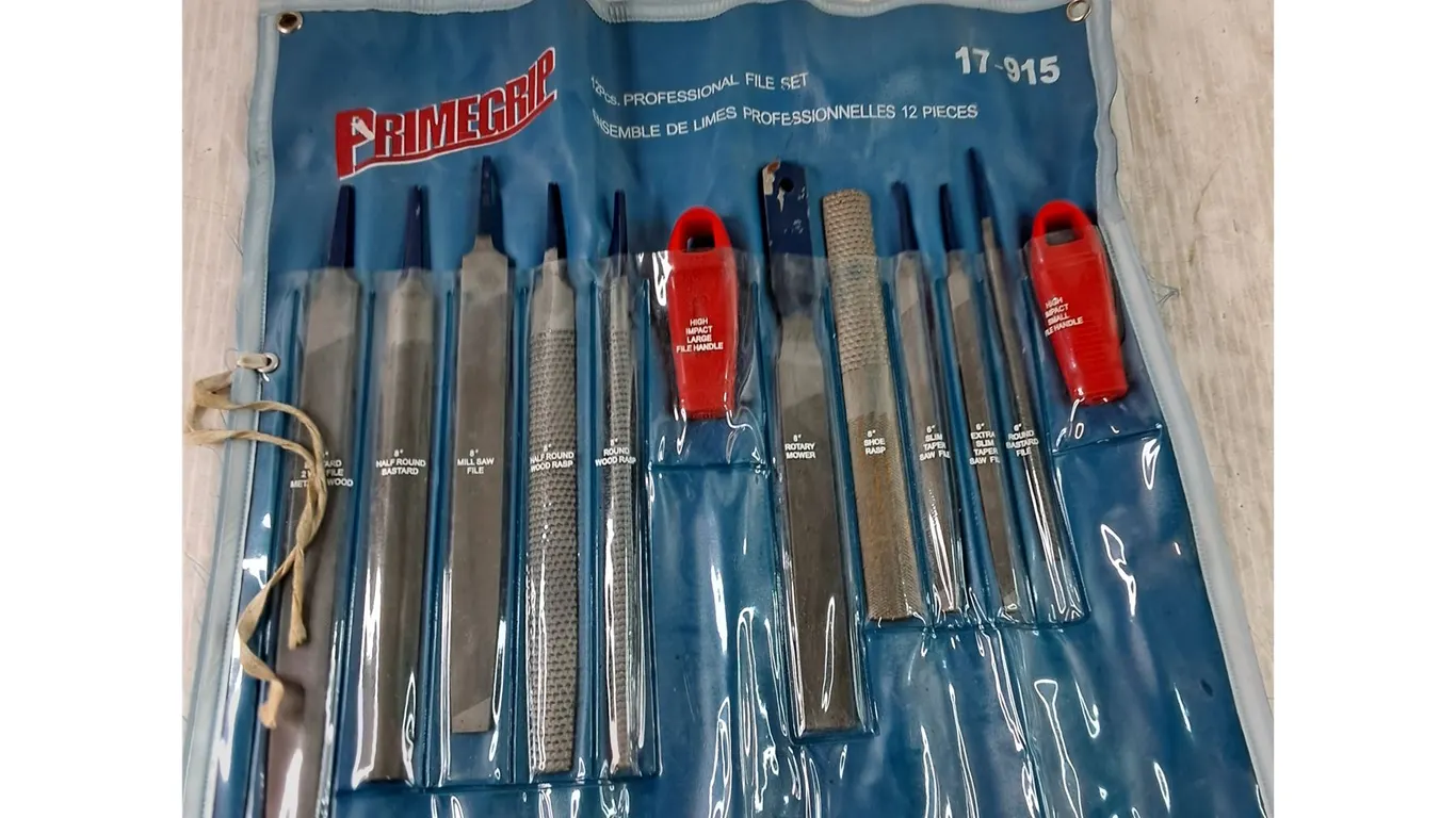 Primegrip 12 Piece Professional File Set With Holder