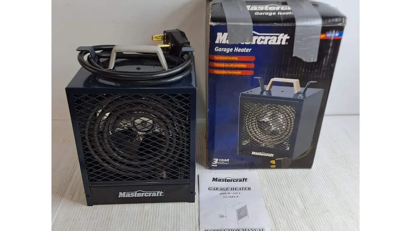 Mastercraft 240 VAC Garage Heater - Untested, As is