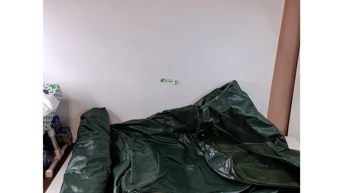 Coleman Inflatable Mattress with 2 Holes As-Is, ~5' x 4'