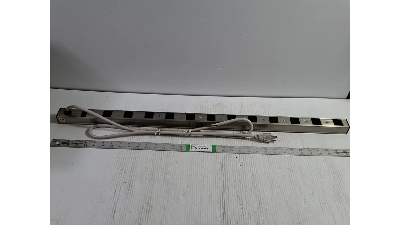 (1) Heavy-Duty Aluminum Metal Power Strip