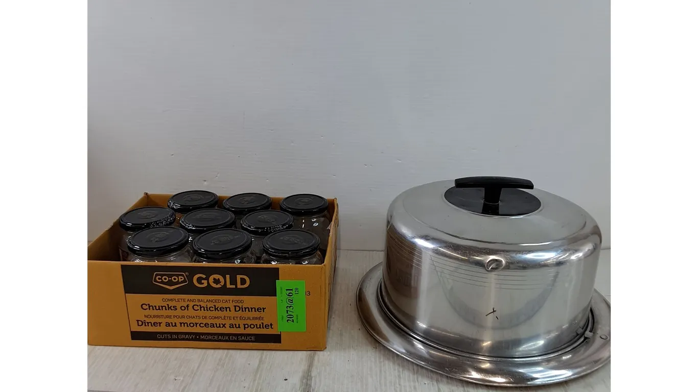Serving Tray with Lid, Jars (9)