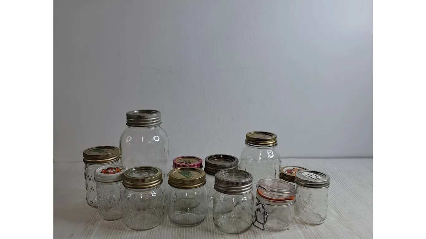 Various Sizes of Jars