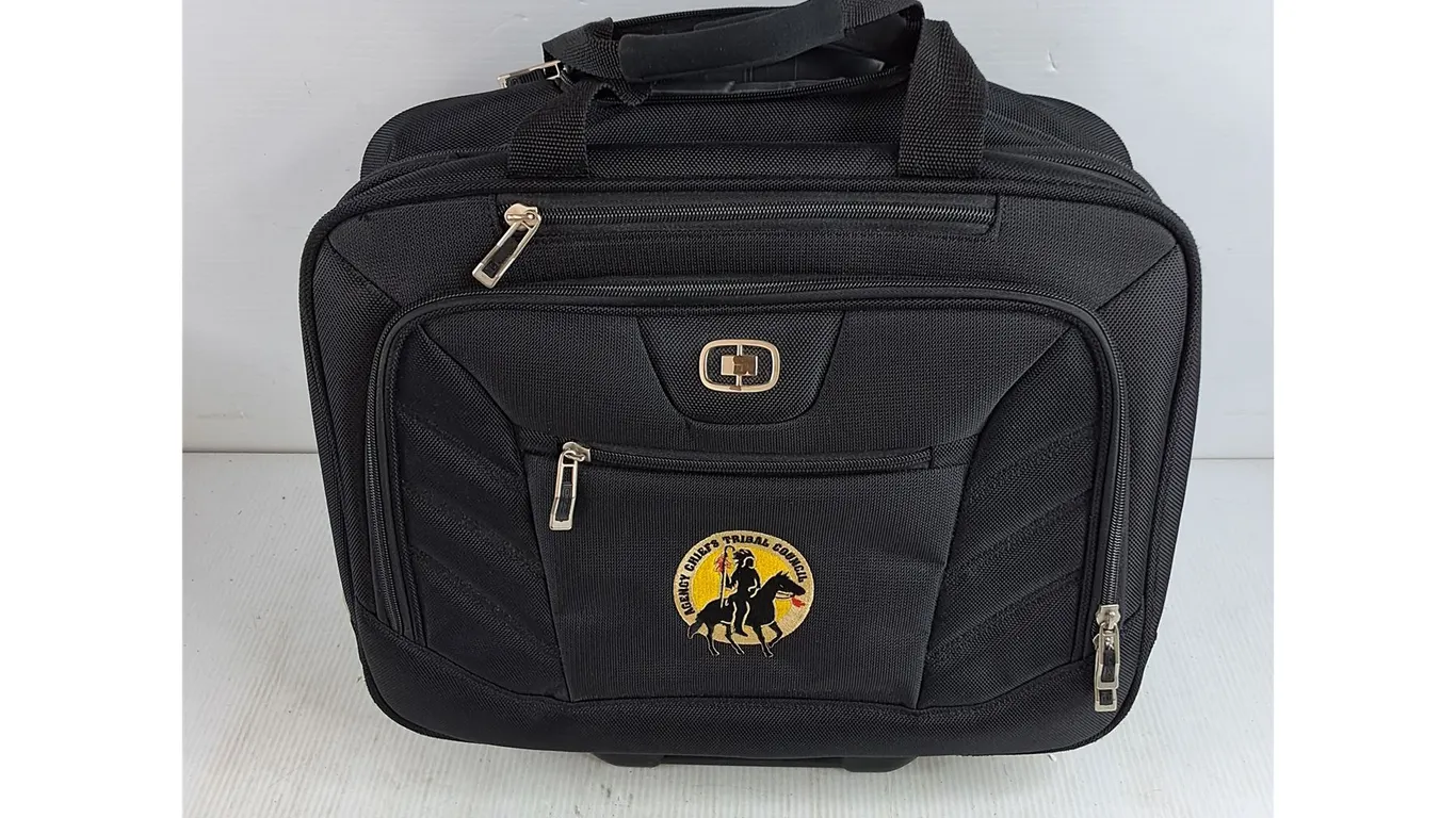 Agency Chief Tribal Council Carry On Suitcase 17" x 5" x 14"