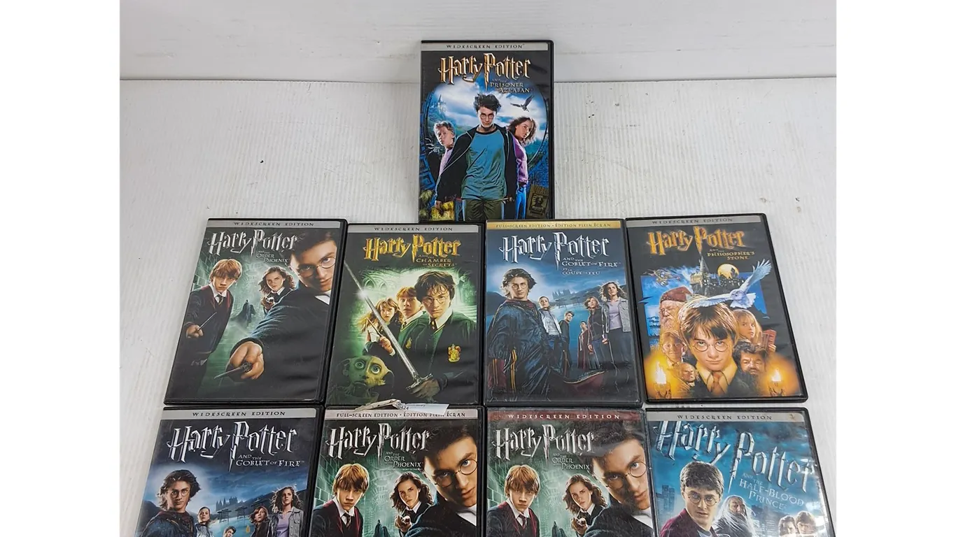 Assorted Harry Potter DVD Movies