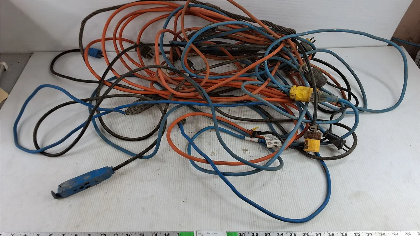 Assorted Extension Cords, As Is