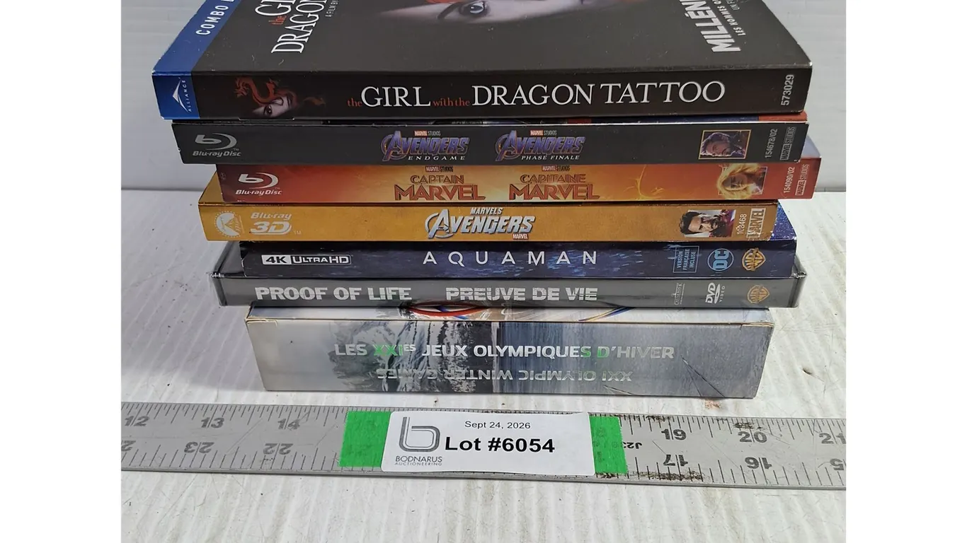 DVD,Blu-Ray Lot-2010 Olympics,Aquaman,Proof of Life and more