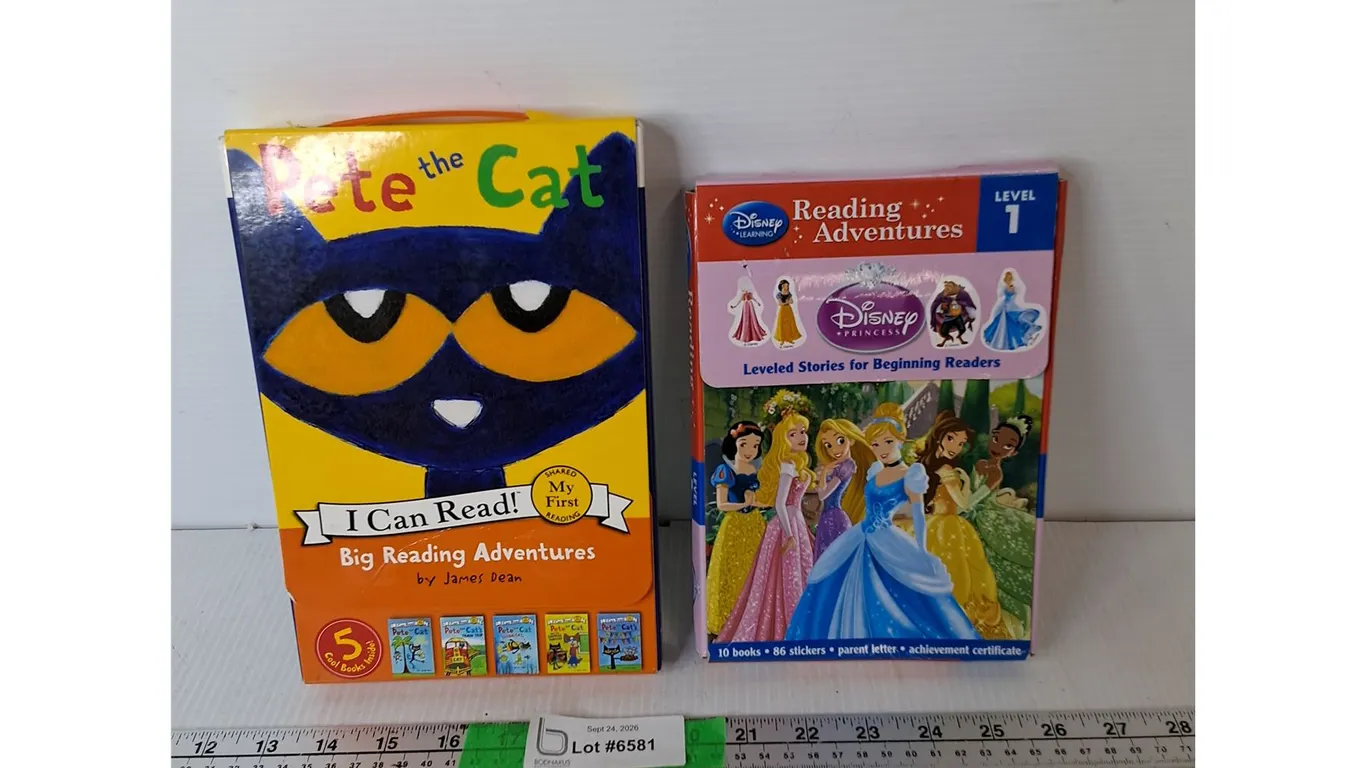 (2) Reading Adventure Books Sets