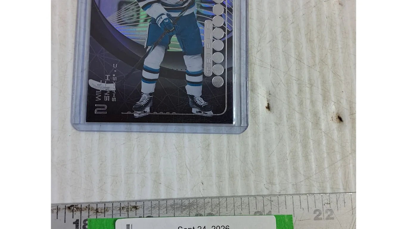 NHL Upper Deck Will Smith Card, Cannot Authenticate