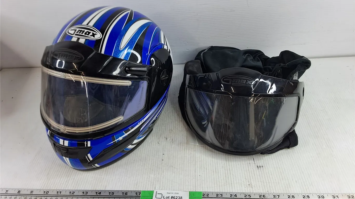 Jmax Motorcycle Helmet & Visors - Size XL