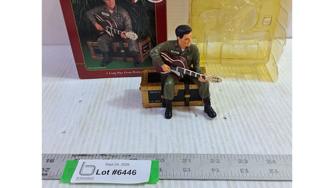 Vintage Carlton Cards Elvis Figurine