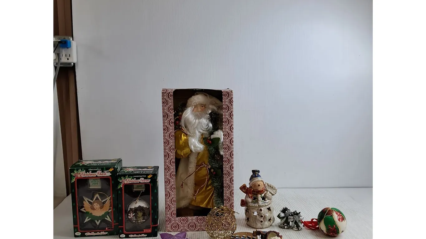 Various Christmas Charms, Holiday Decorations