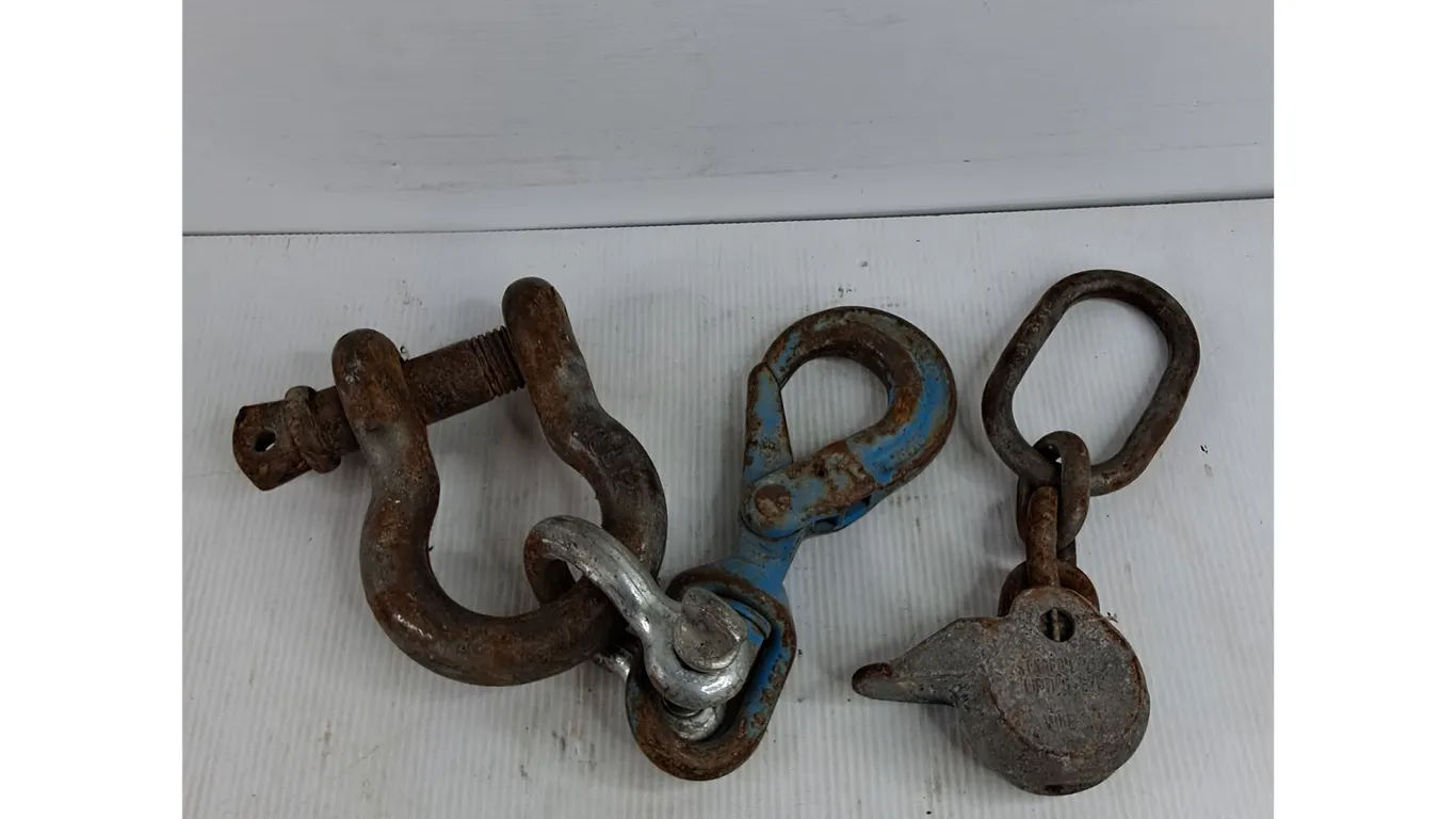 Shackles, Hook, Misc