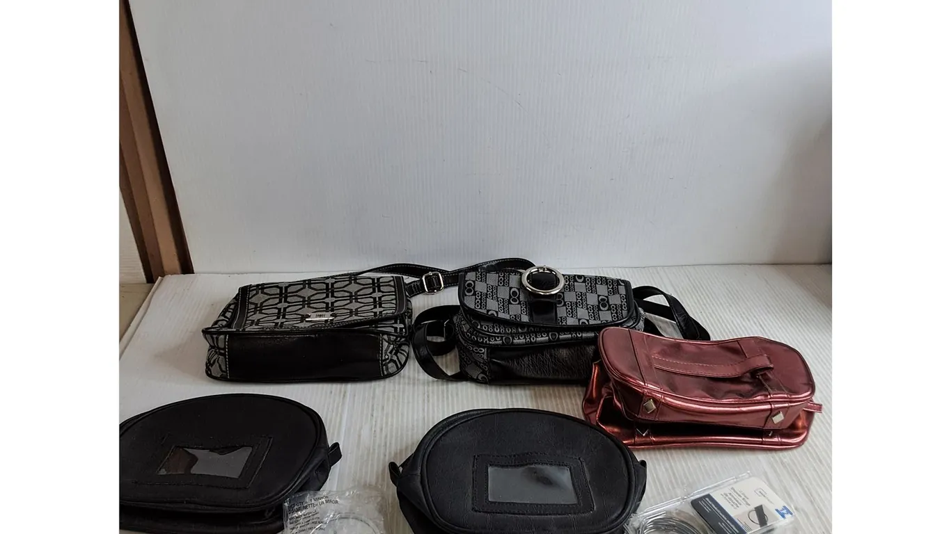 Various Purses, Shower Rings