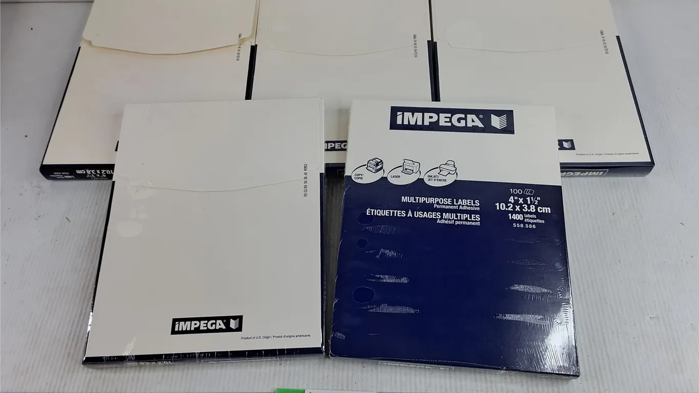 Impega Multipurpose Labels