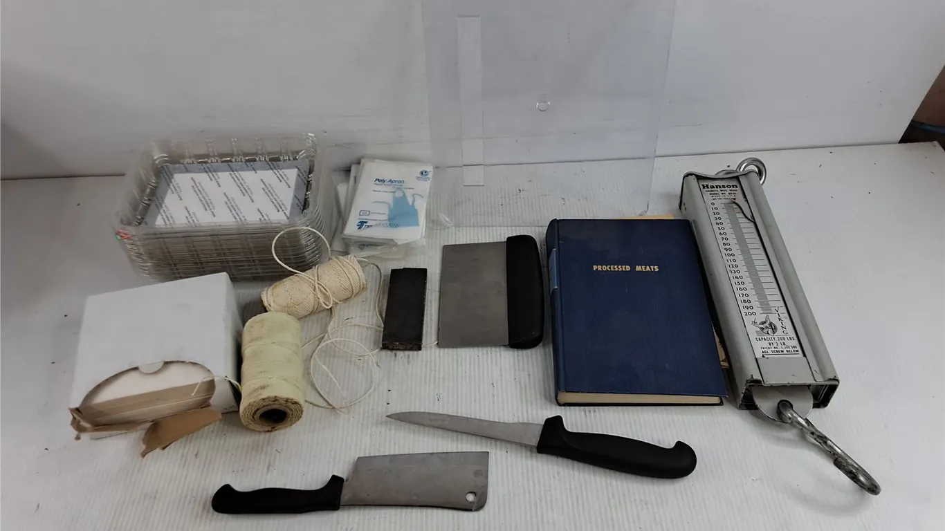 Kitchen Knives, Hanson Scale, Putty Knife, Processed Meats Book, Plastic Meat Trays, Misc
