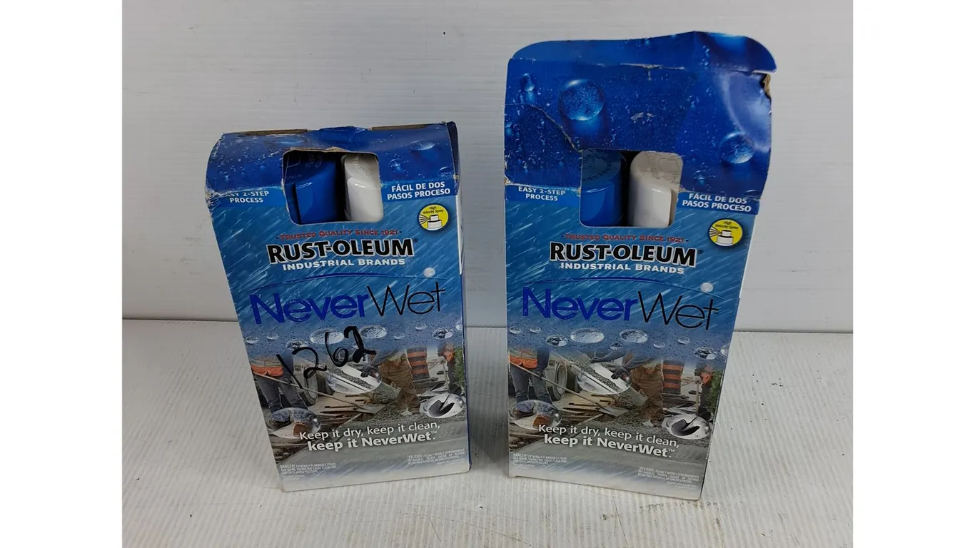 Rust Oleum Never Wet Sprays - New