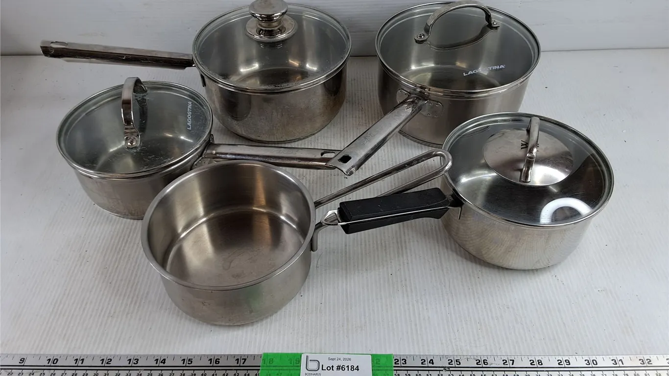 Assorted Stock Pots w/Lids