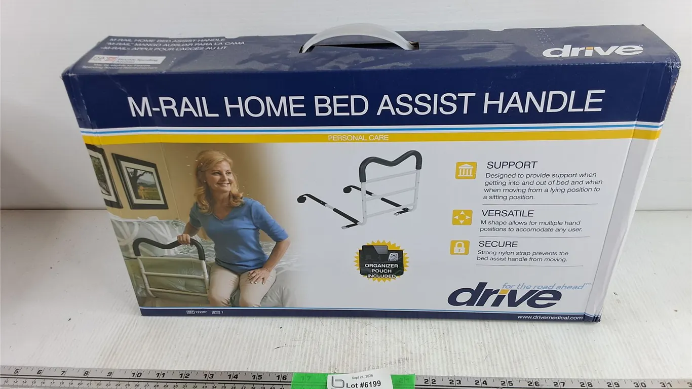 Drive M Rail Home Bed Assist Handle - New