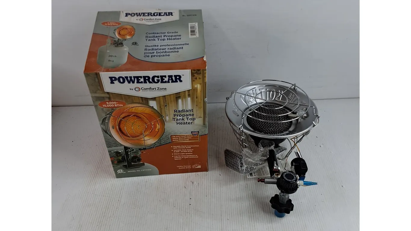 Powergear Radiant Propane Tank Top Heater
