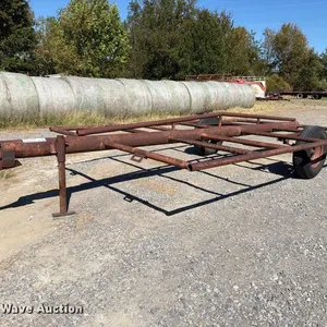 Shop Built hay bale trailer