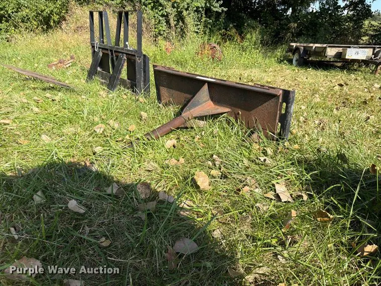 skid steer bale spear