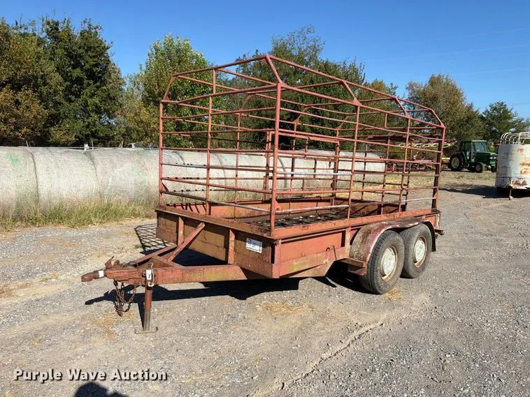 Shop Built livestock trailer