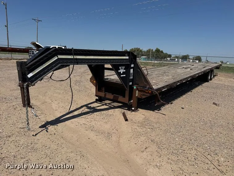2004 PJ GN4 flatbed trailer