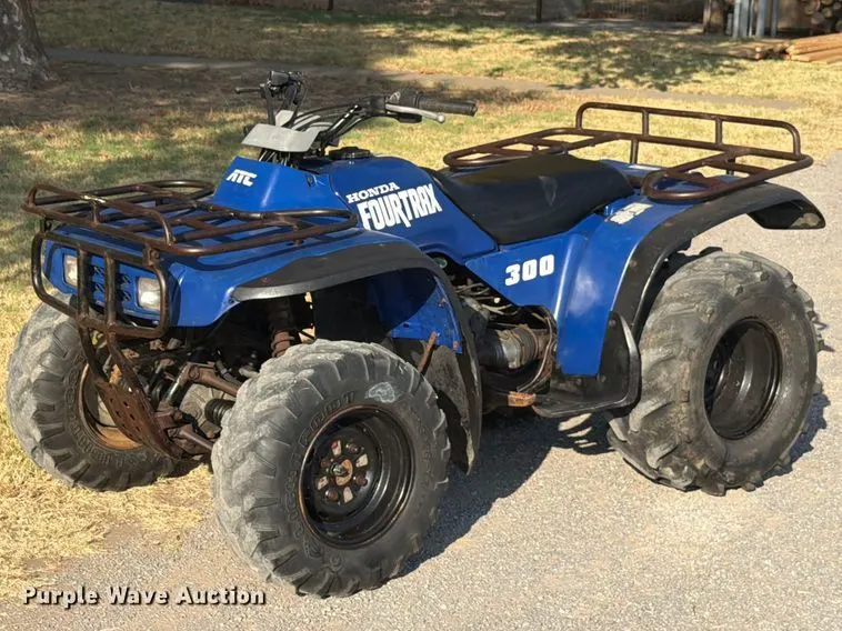1991 Honda Fourtrax 300 4x4 ATV