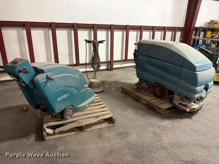 (3) floor scrubbers
