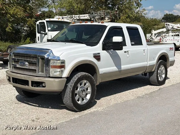 2008 Ford F250 Super Duty King Ranch Crew Cab pickup truck