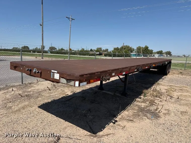 1973 Fruehauf FB5P45 flatbed trailer