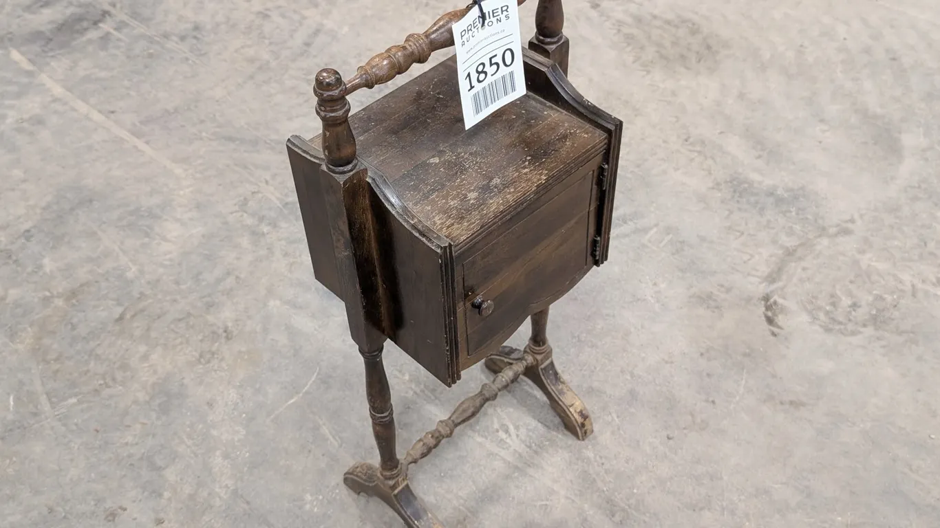 Vintage Wood Side Cabinet