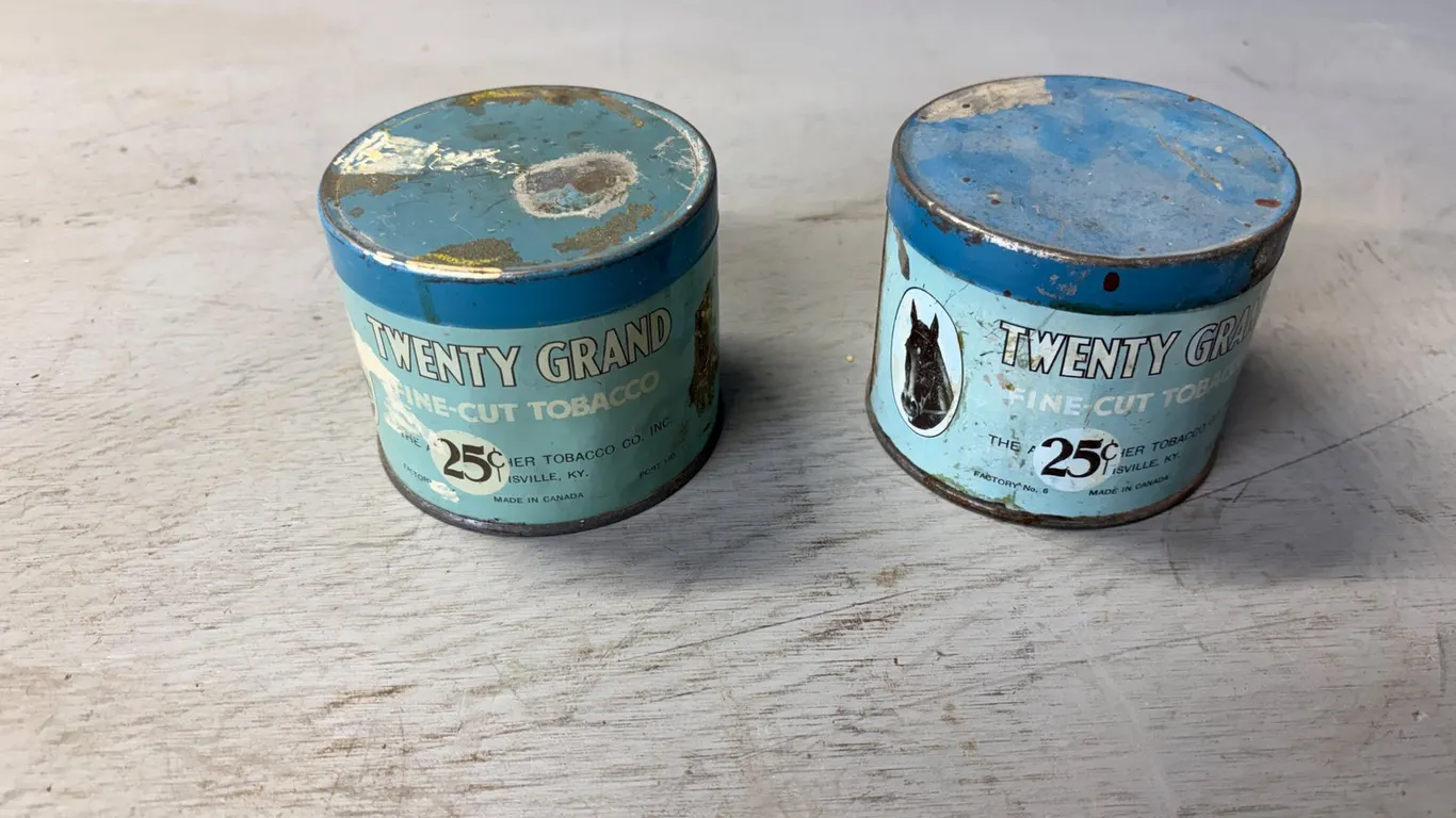 (4) Assorted Vintage Tobacco Tins