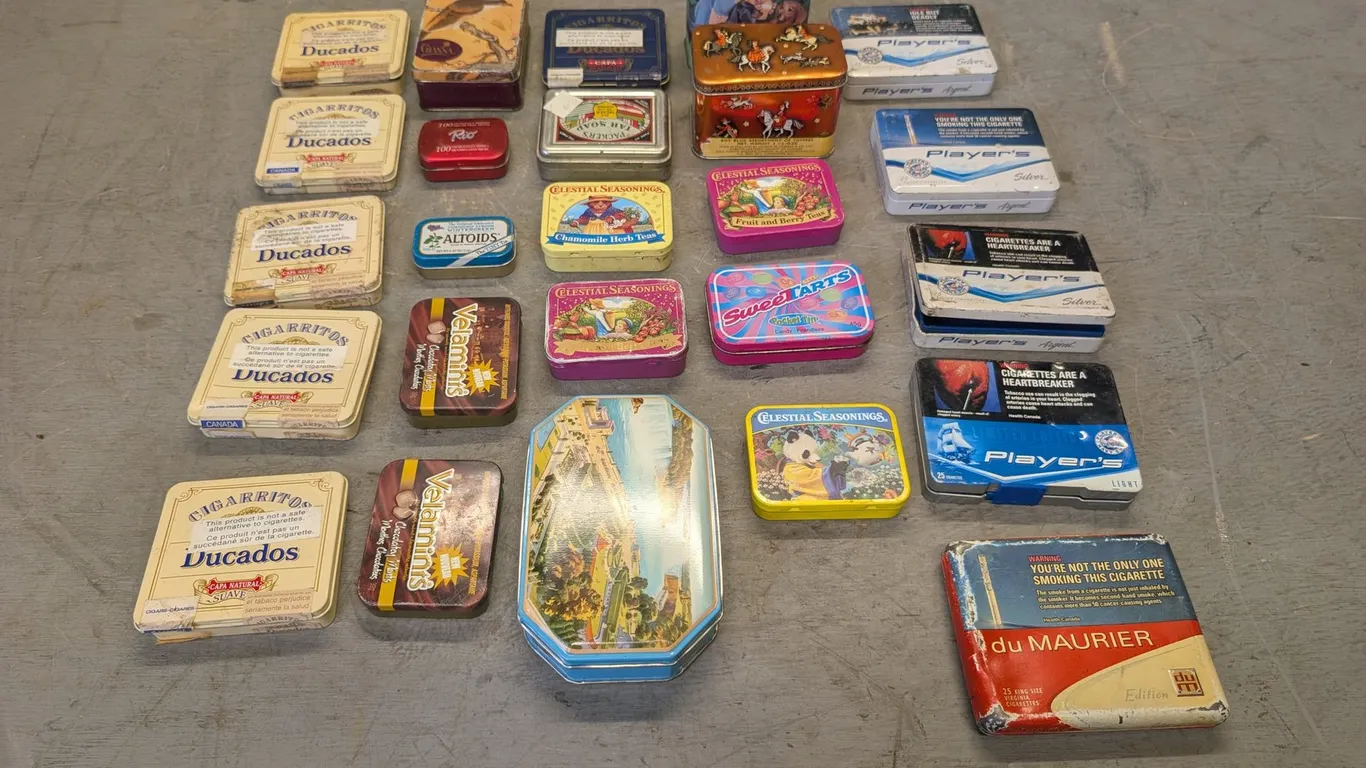 Assorted Tins