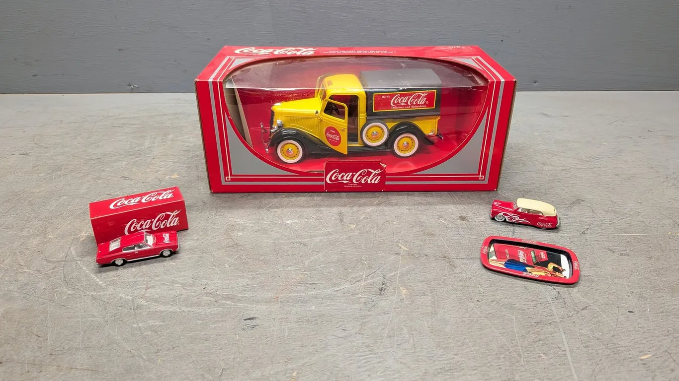 Coca-Cola Brand Die Cast Metal Vehicle